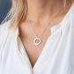 Náhrdelník: Circle Birthstone
